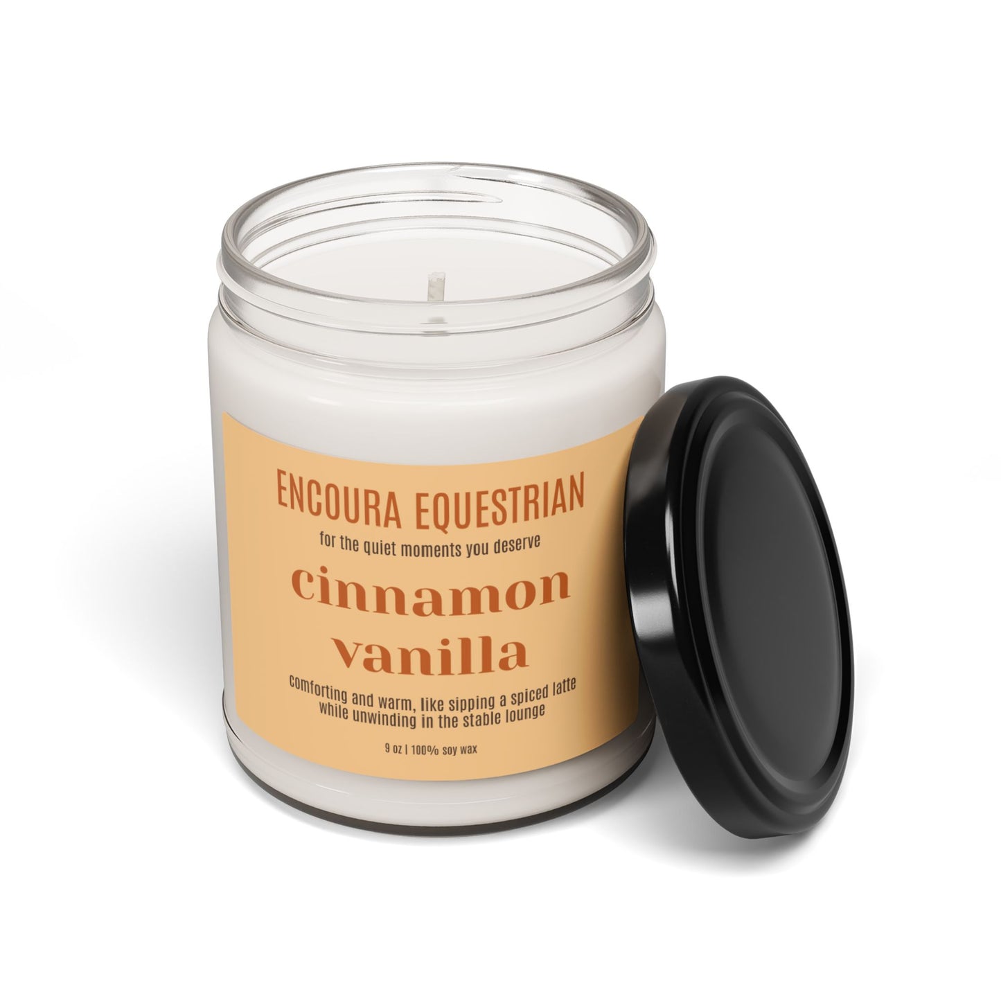 CINNAMON VANILLA SOY CANDLE