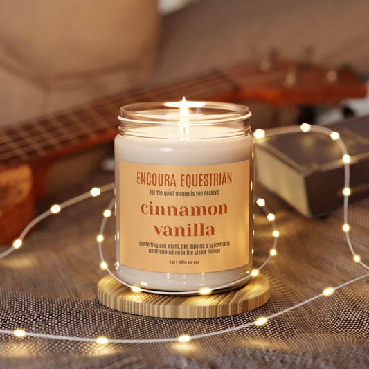 CINNAMON VANILLA SOY CANDLE