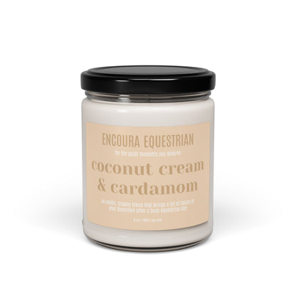 COCONUT CREAM & CARDAMOM SOY CANDLE