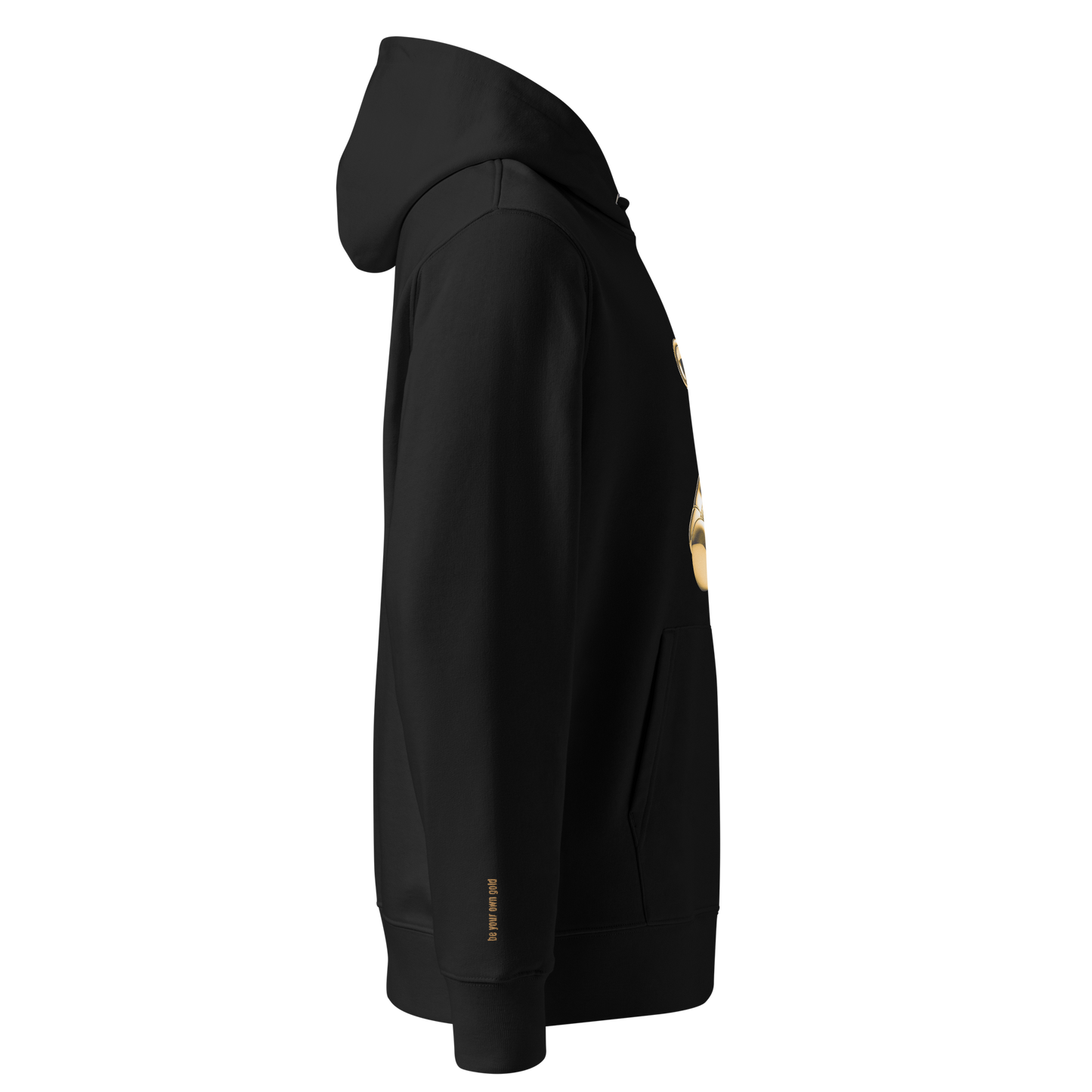 BE YOUR OWN GOLD HOODIE